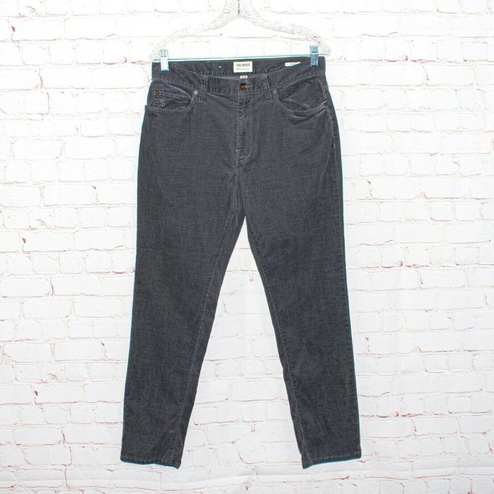 Todd Snyder Charcoal Gray Chinos